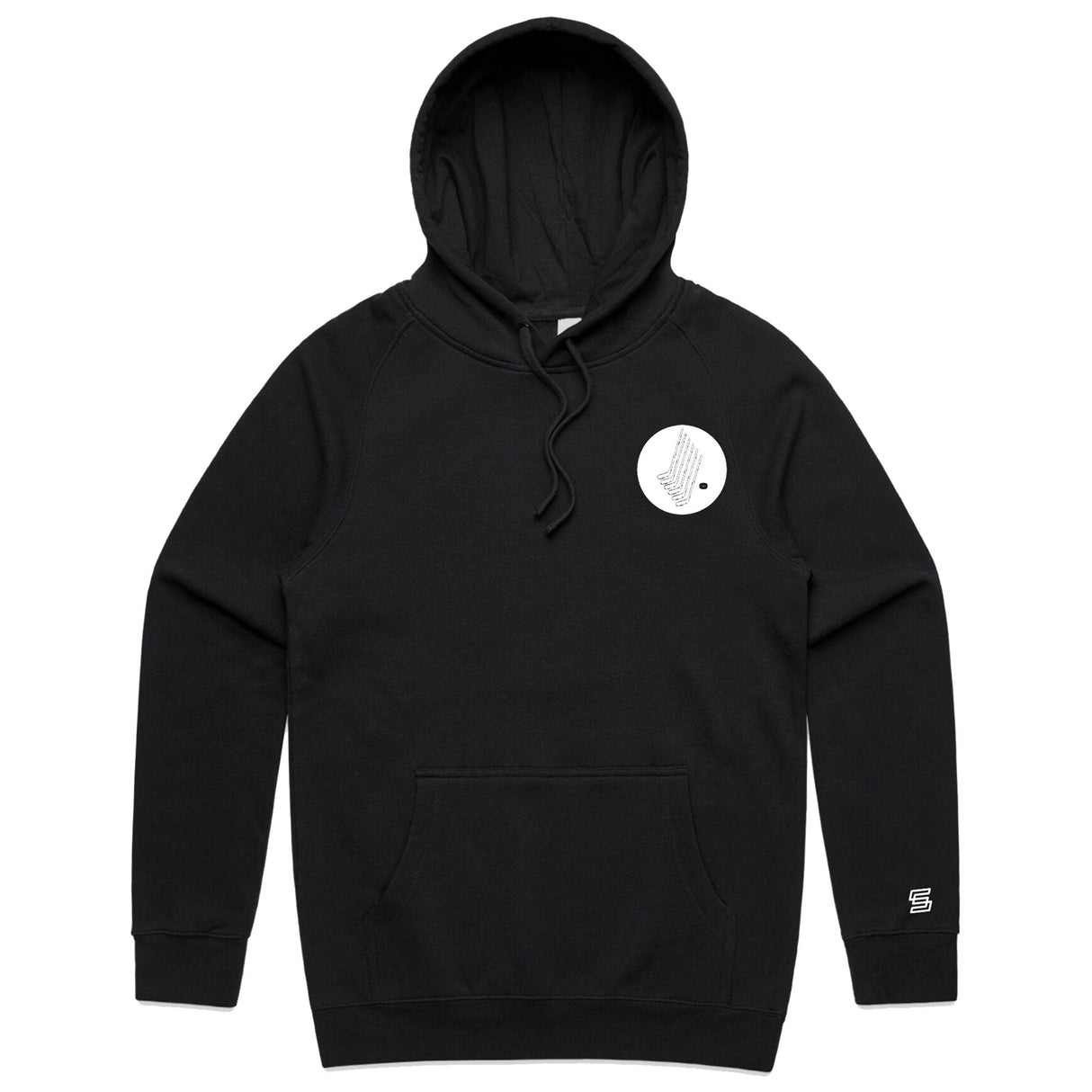 6 Sticks 1 Puck Black Hoodie