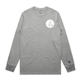 6 Sticks 1 Puck Gray Long Sleeve Tee