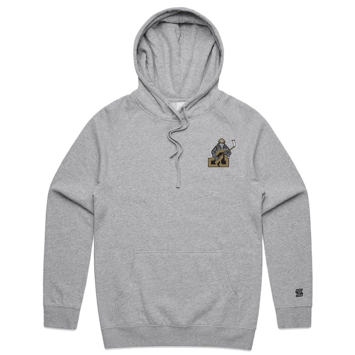 Anchorage Fire Dept  Gray Hoodie