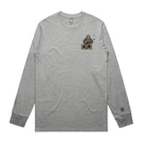 Anchorage Fire Dept  Gray Long Sleeve Tee