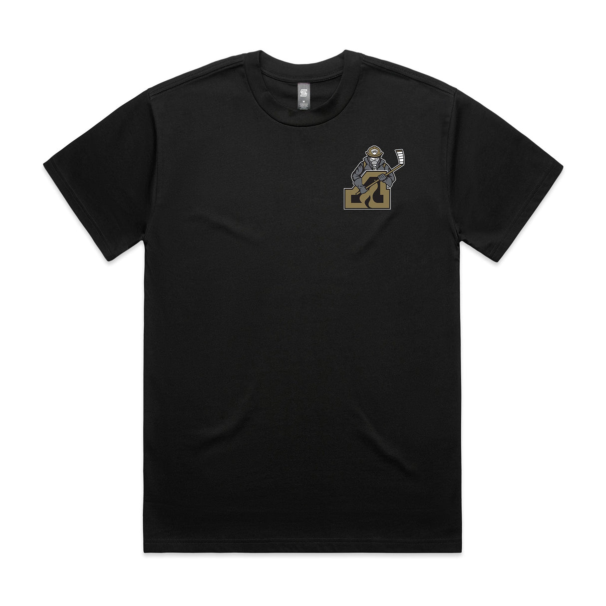 Anchorage Fire Dept  Black Short Sleeve Tee