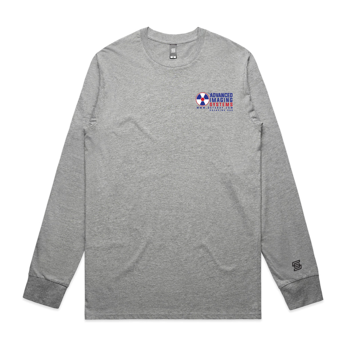 Advanced Imaging Systems  Gray Long Sleeve Tee