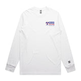 Advanced Imaging Systems  White Long Sleeve Tee