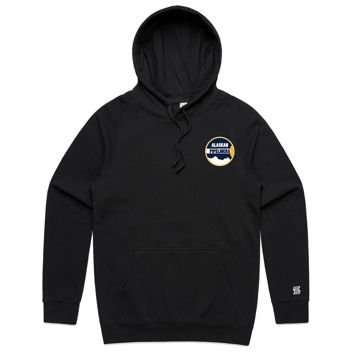 Alaskan Pipeliners  Black Hoodie