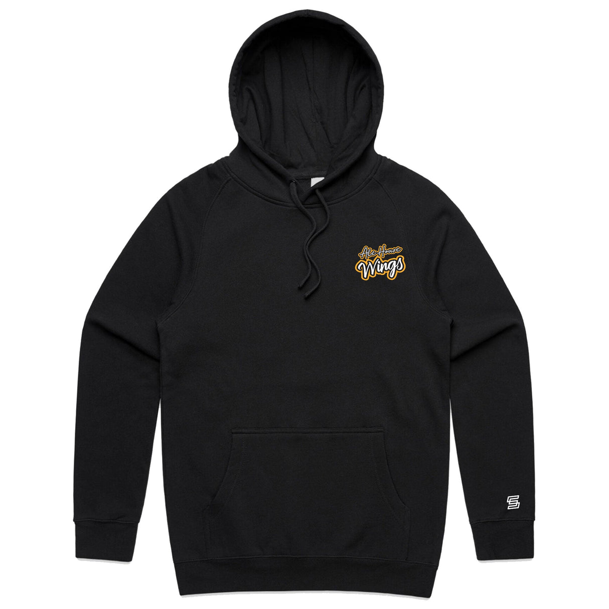 Ale House Wings  Black Hoodie