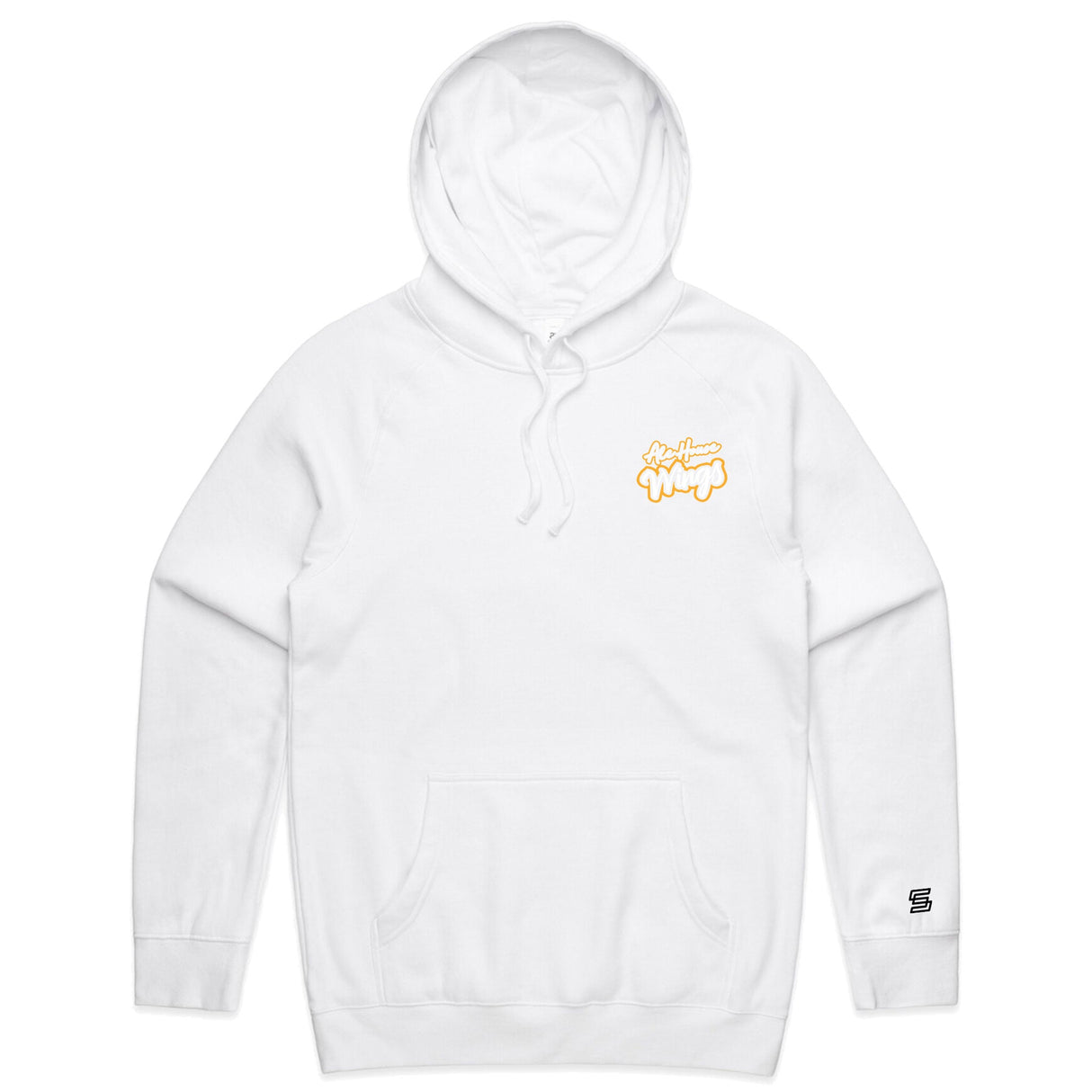 Ale House Wings  White Hoodie