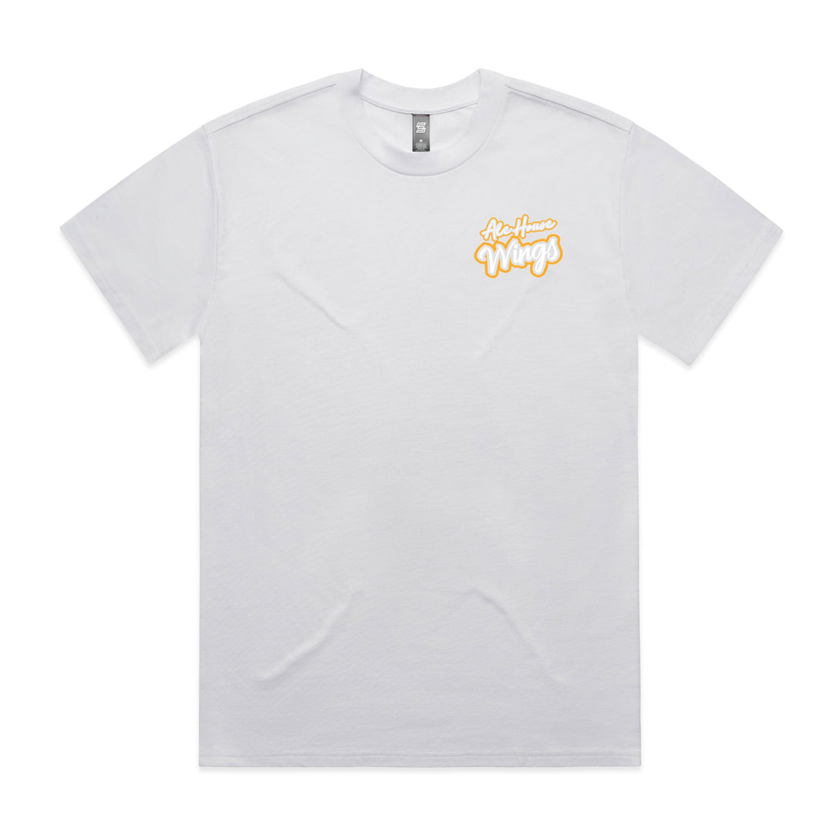 Ale House Wings  White Short Sleeve Tee