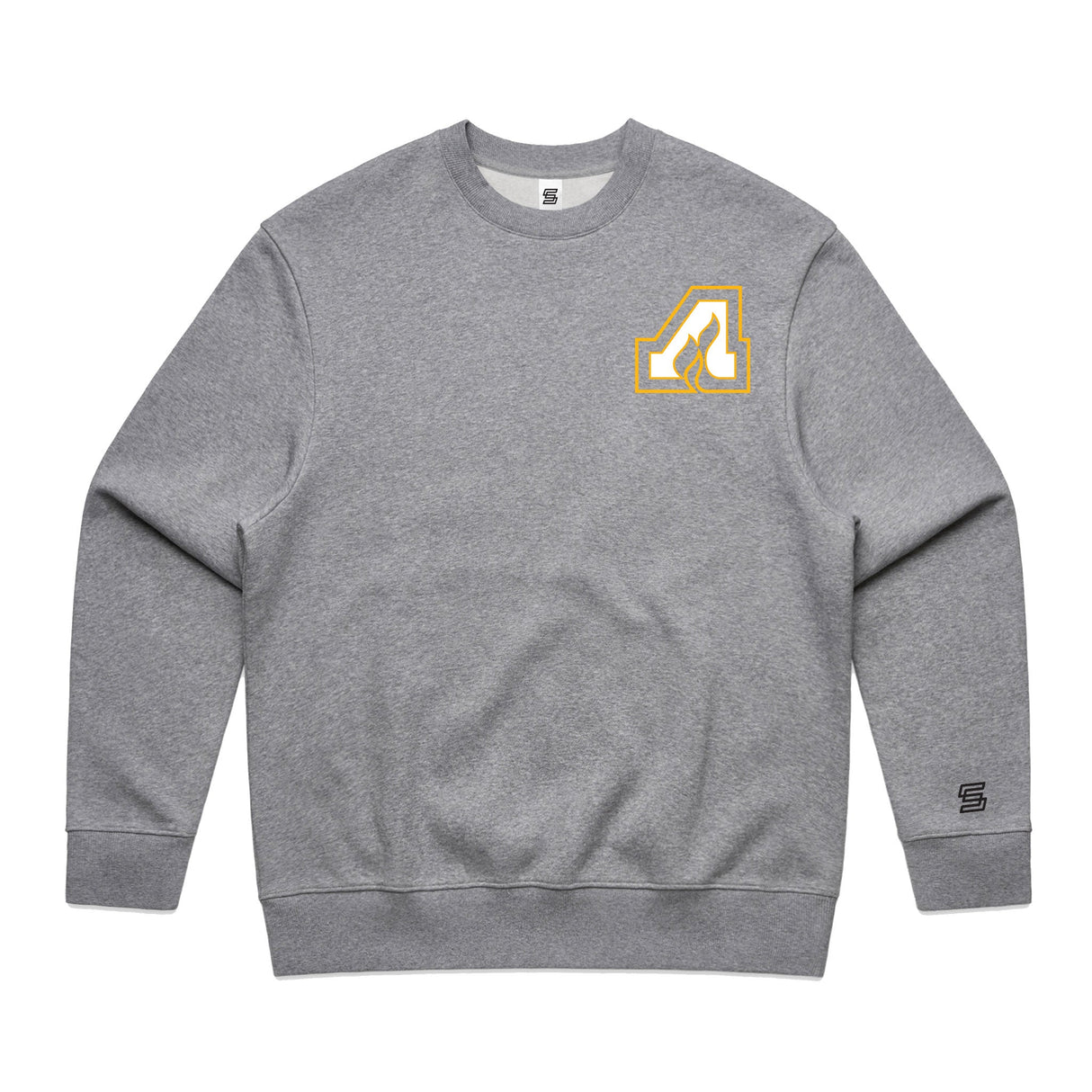 Ale House Wings  Gray Crew - Icon