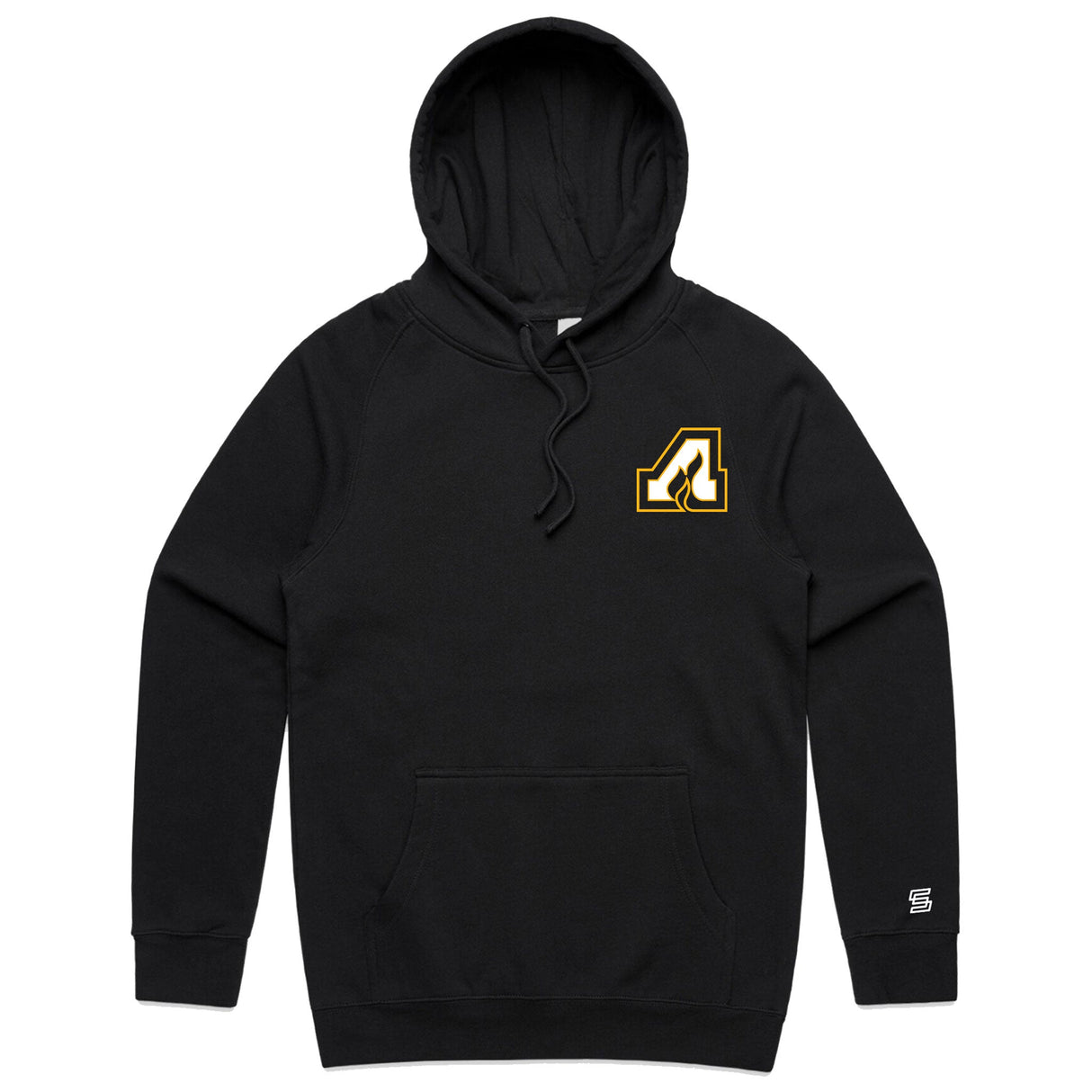 Ale House Wings  Black Hoodie - Icon