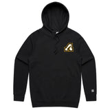 Ale House Wings  Black Hoodie - Icon