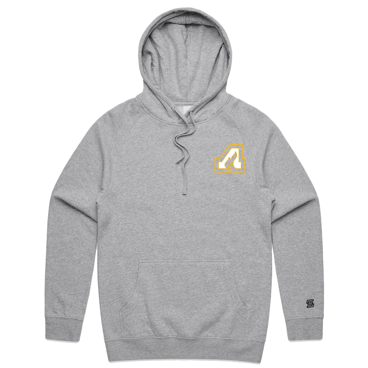 Ale House Wings  Gray Hoodie - Icon