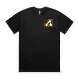 Ale House Wings  Black Short Sleeve Tee - Icon