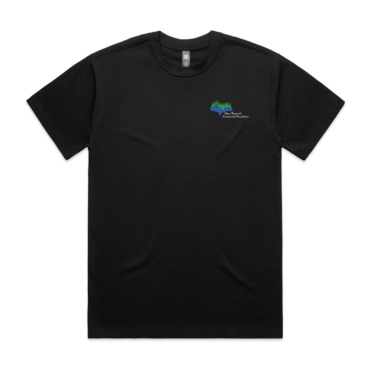 Alger Regional Community Foundation  Black Short Sleeve Tee