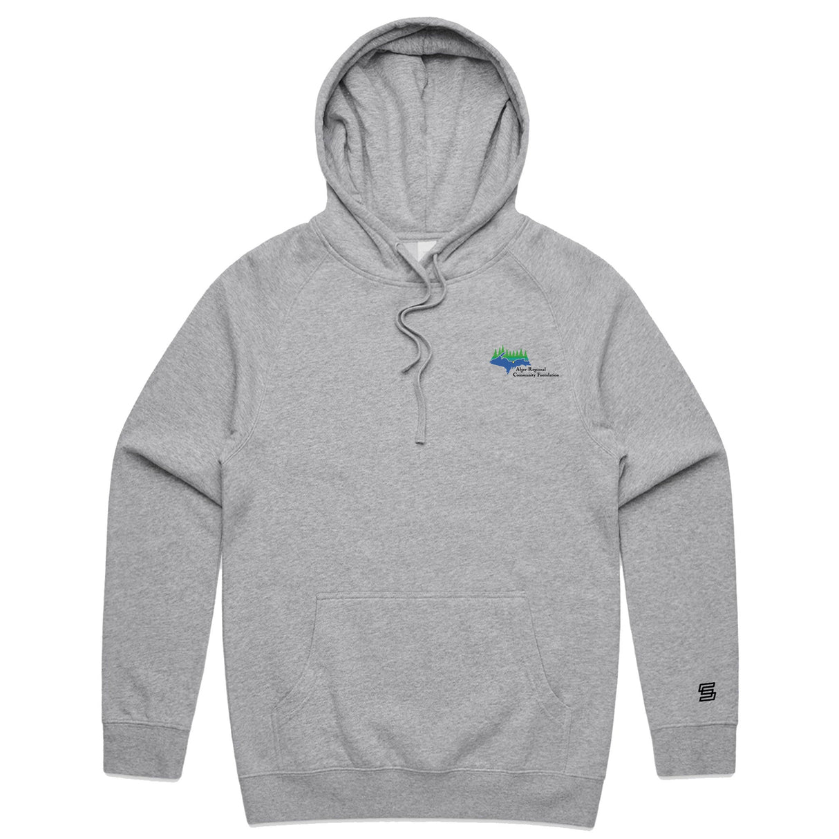 Alger Regional Community Foundation  Gray Hoodie