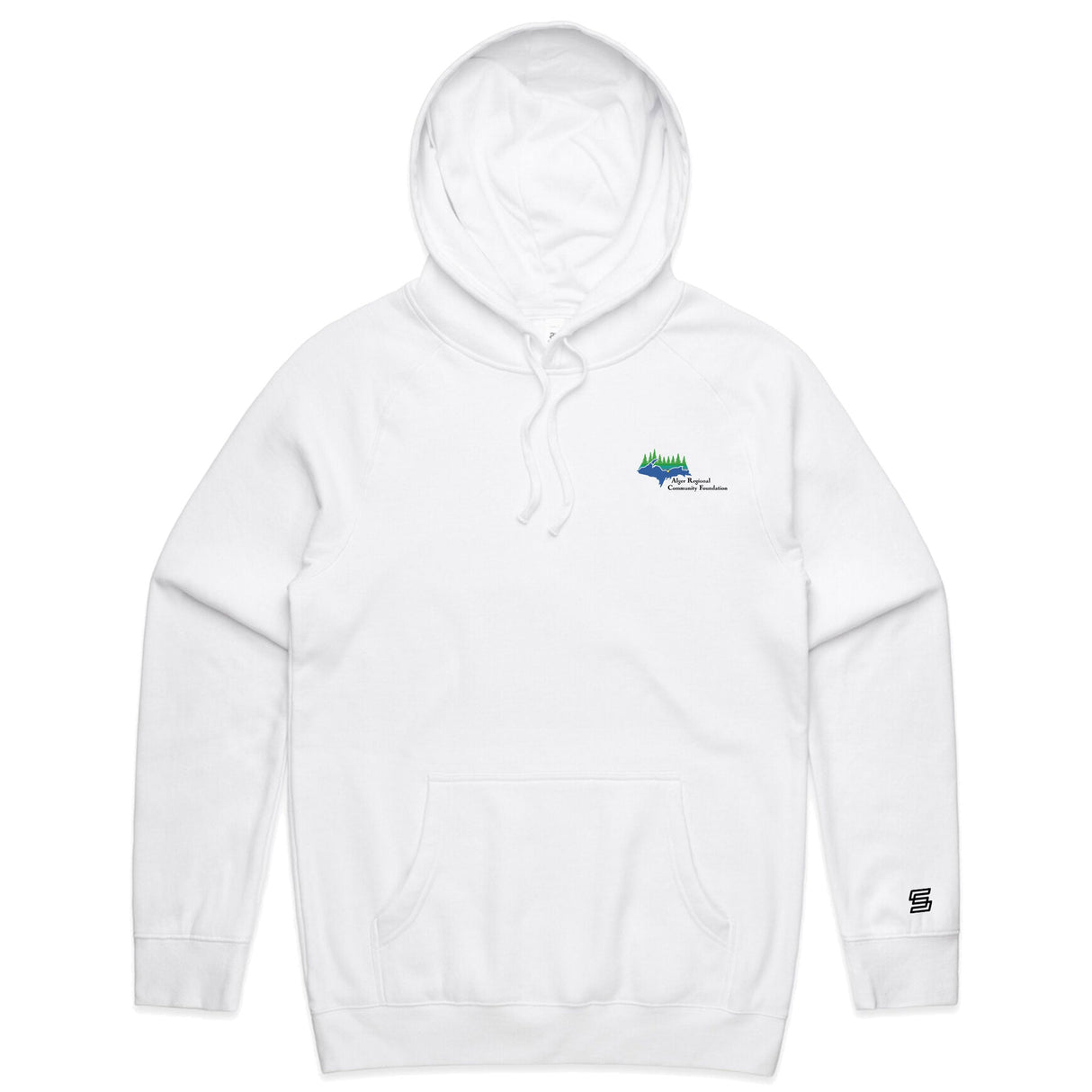 Alger Regional Community Foundation  White Hoodie