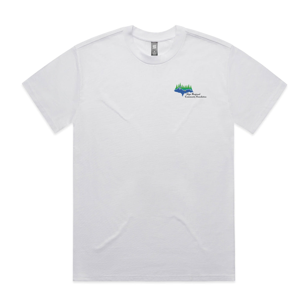 Alger Regional Community Foundation  White Short Sleeve Tee