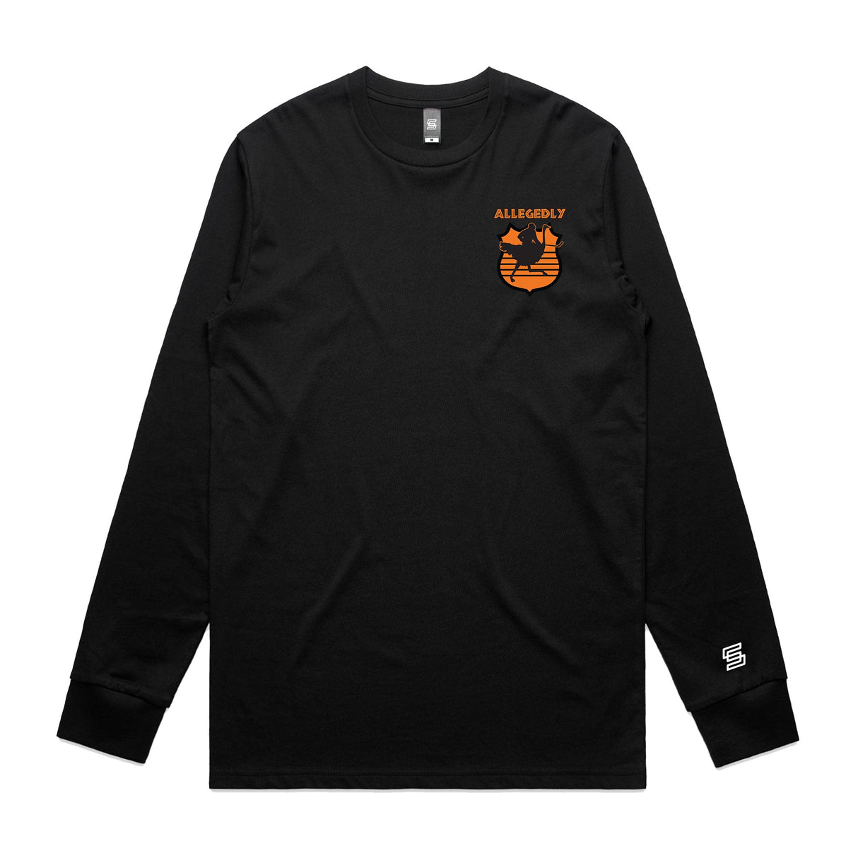 Allegedly Clayton Sankey  Black Long Sleeve Tee