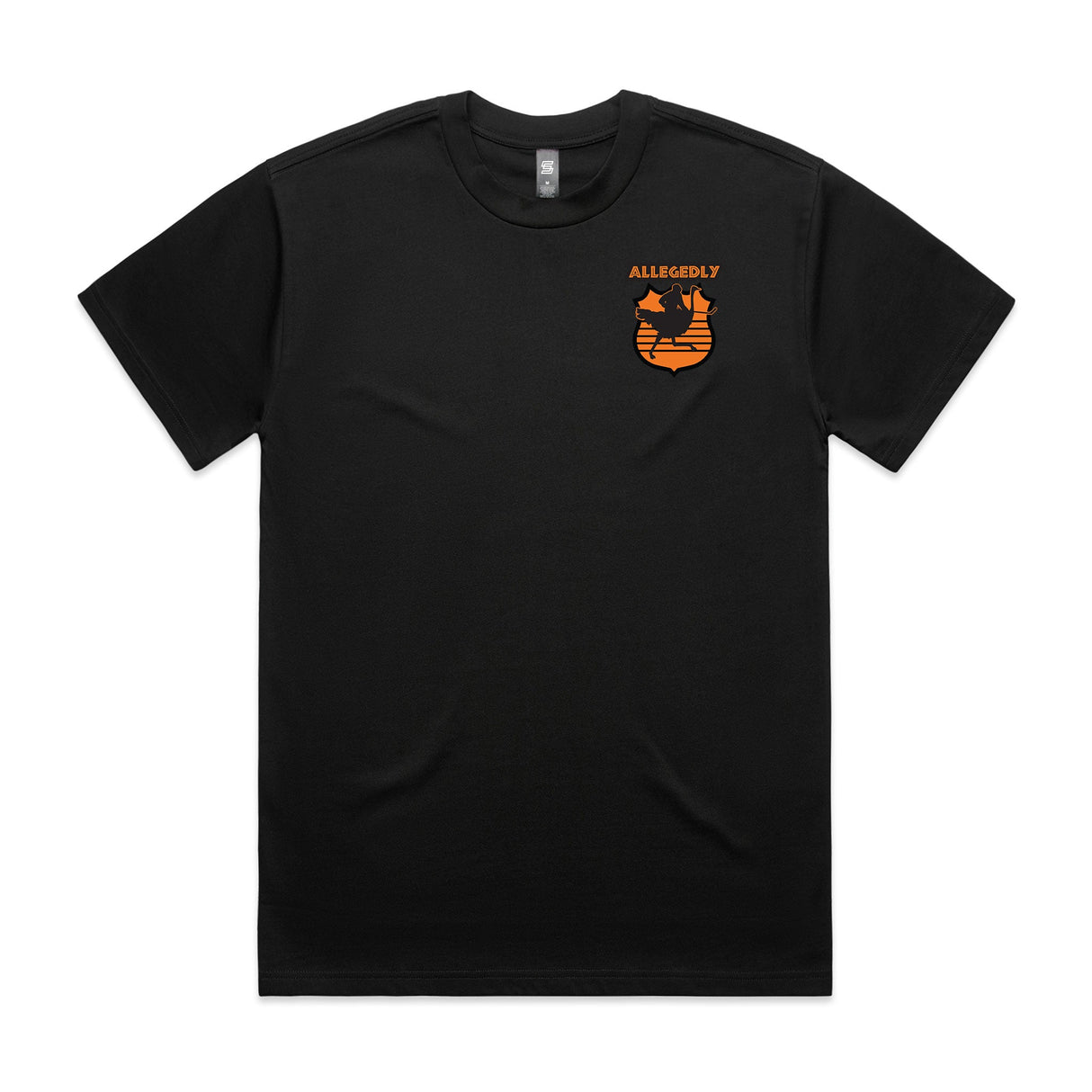 Allegedly Clayton Sankey  Black Short Sleeve Tee