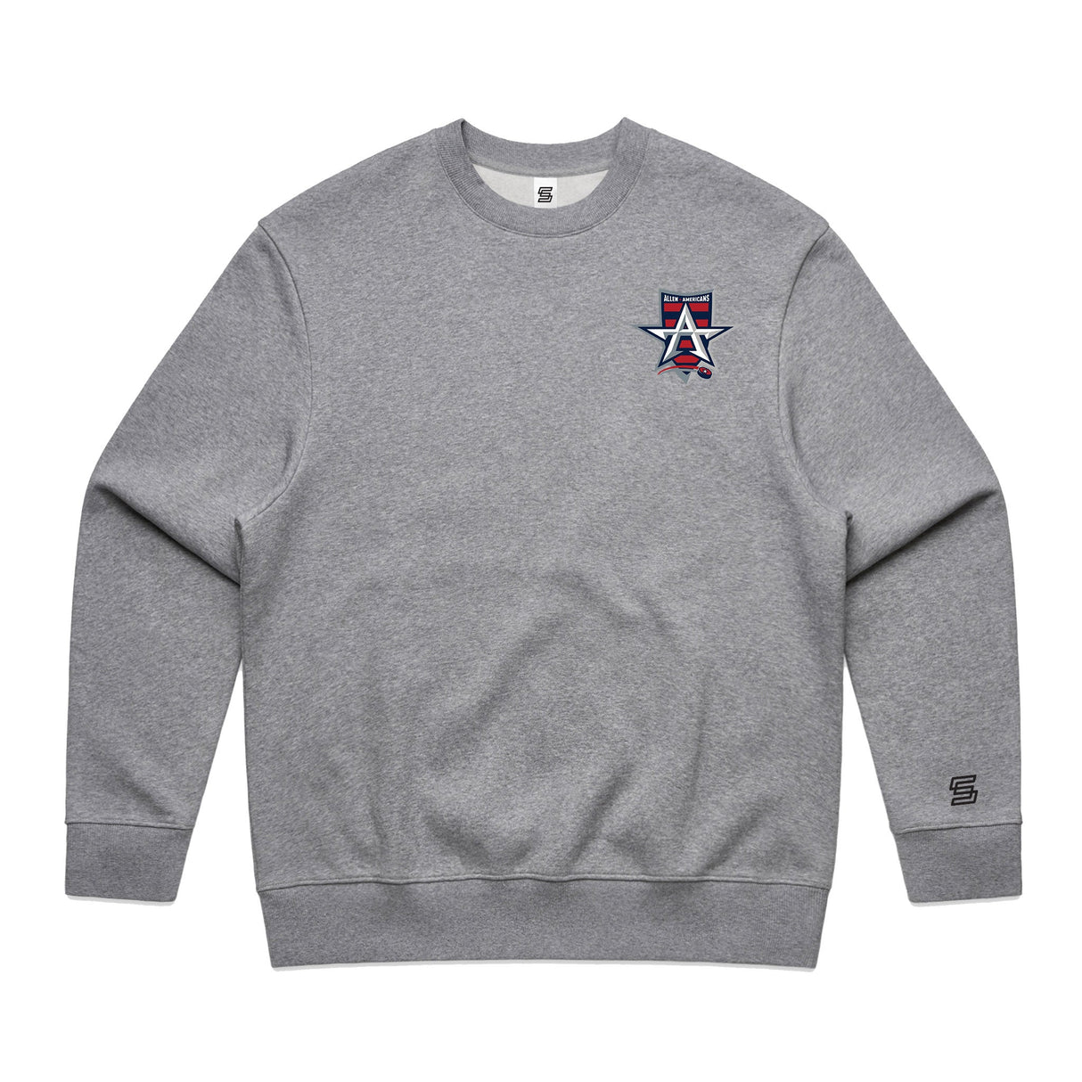 Allen Americans Kids  Gray Crew