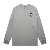 Allen Americans Kids  Gray Long Sleeve Tee