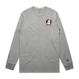 Anaheim Lady Ducks  Gray Long Sleeve Tee