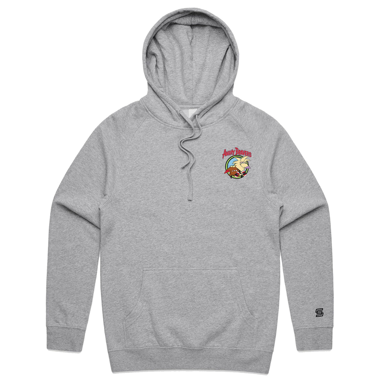 Angry Beavers  Gray Hoodie