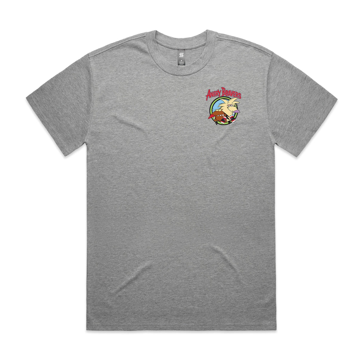 Angry Beavers  Gray Short Sleeve Tee