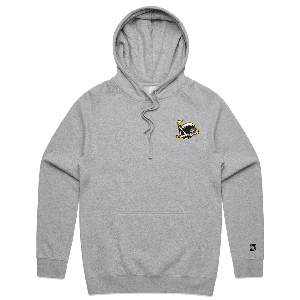 Ann Arbor Honey Badgers  Gray Hoodie