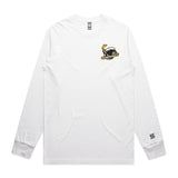 Ann Arbor Honey Badgers  White Long Sleeve Tee