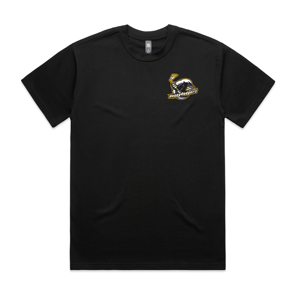 Ann Arbor Honey Badgers  Black Short Sleeve Tee