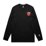 Apply Supply Company  Black Long Sleeve Tee