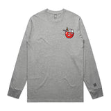 Apply Supply Company  Gray Long Sleeve Tee