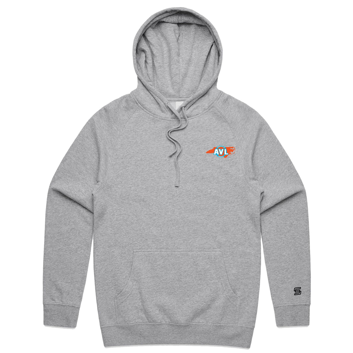 Asheville Hockey  Gray Hoodie