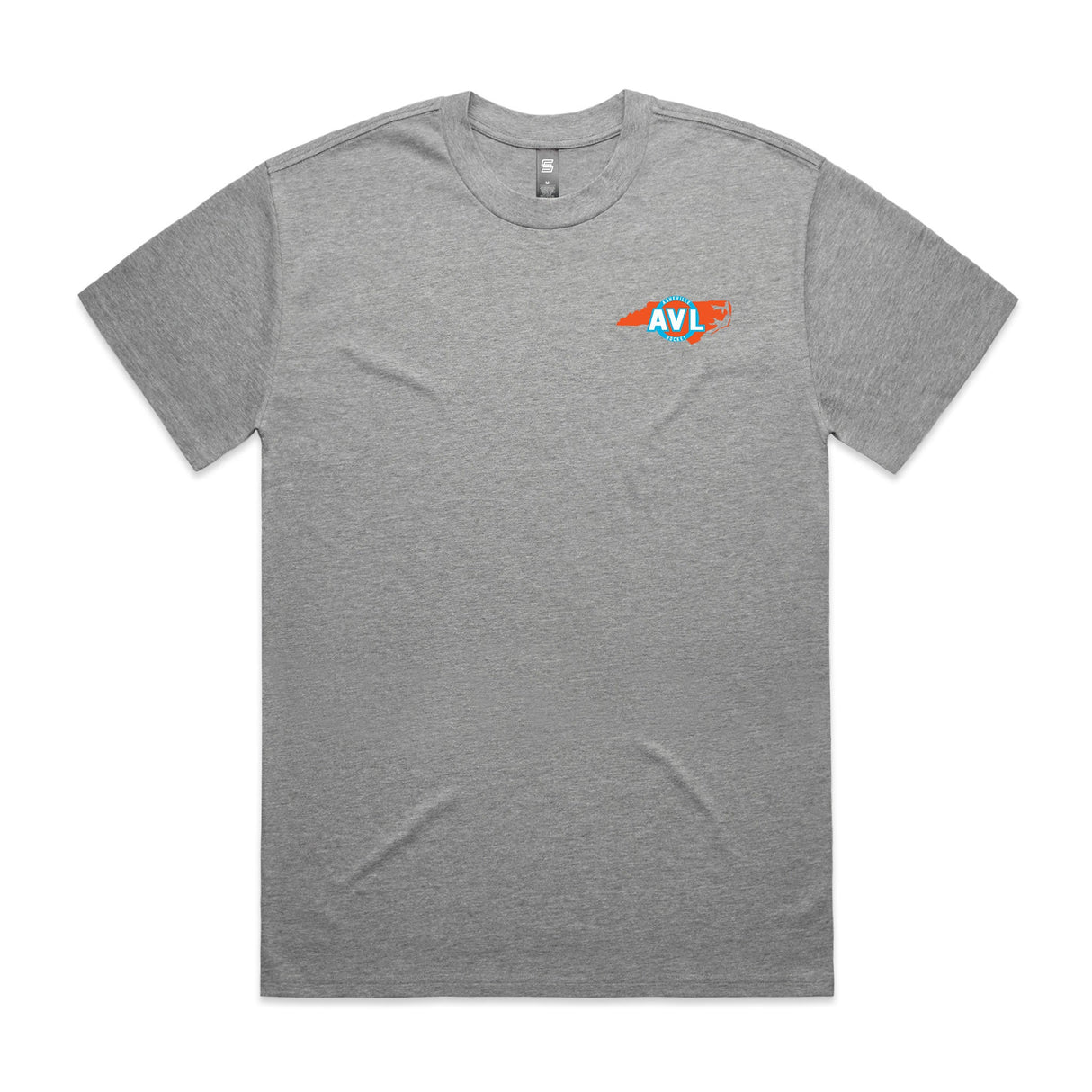 Asheville Hockey  Gray Short Sleeve Tee