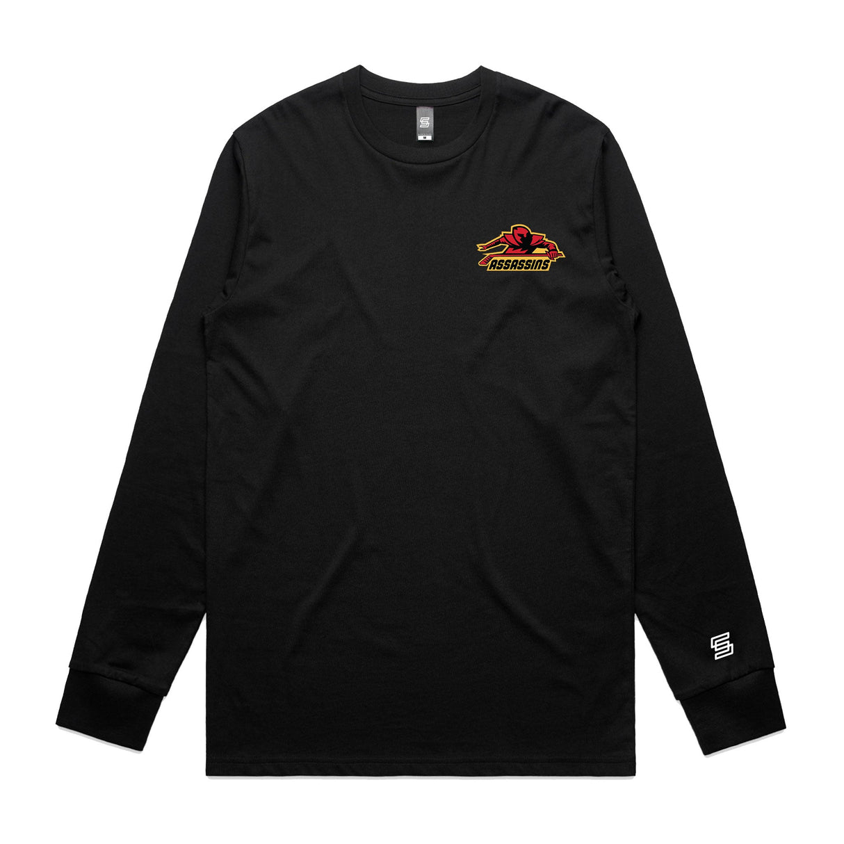 Assassins  Black Long Sleeve Tee