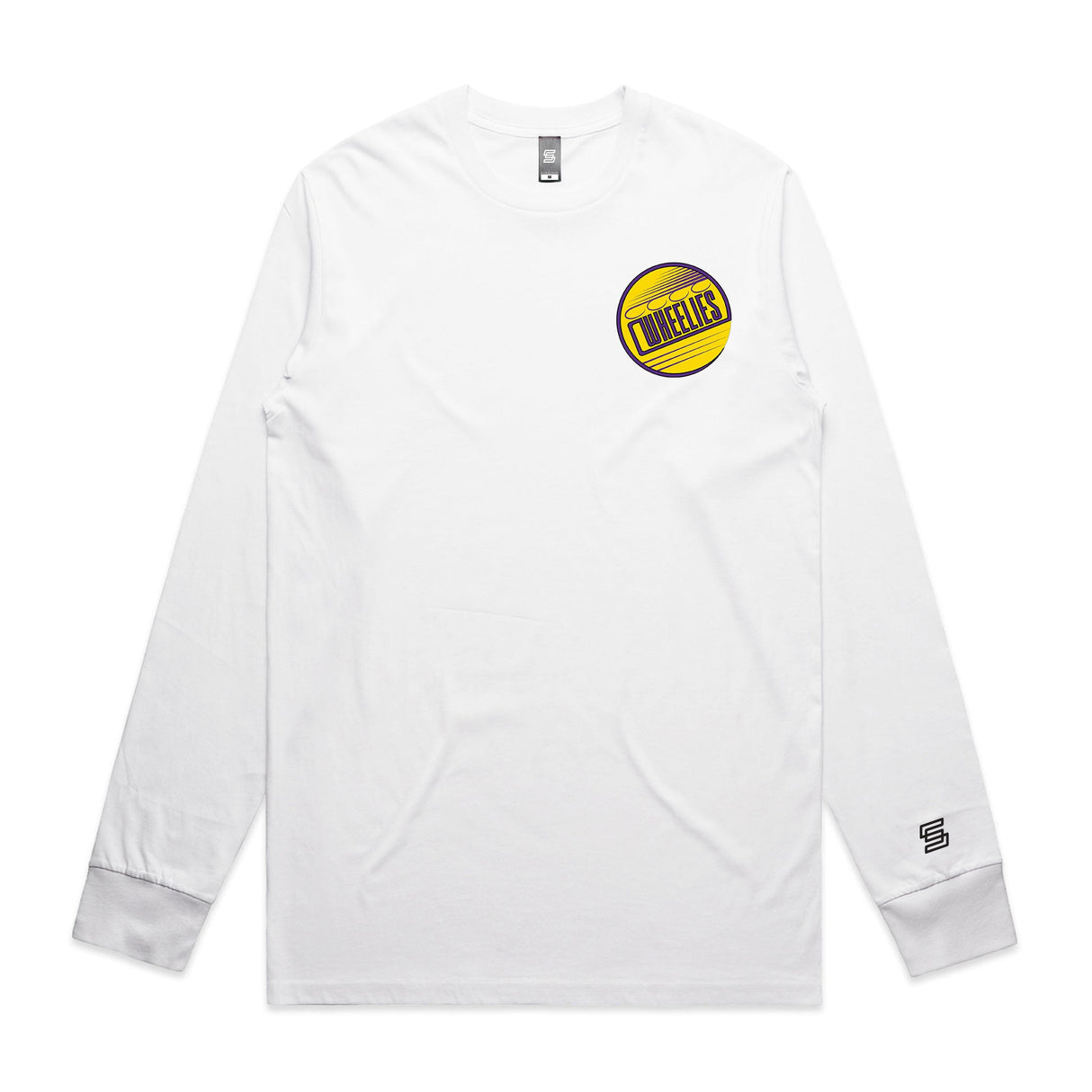 Astrogliders  White Long Sleeve Tee