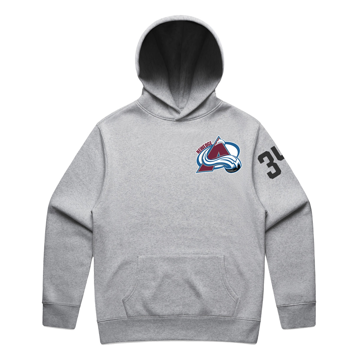 Hoodie Avalanche 34 Gray
