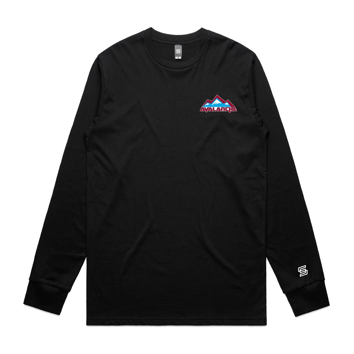 Avalanche  Black Long Sleeve Tee