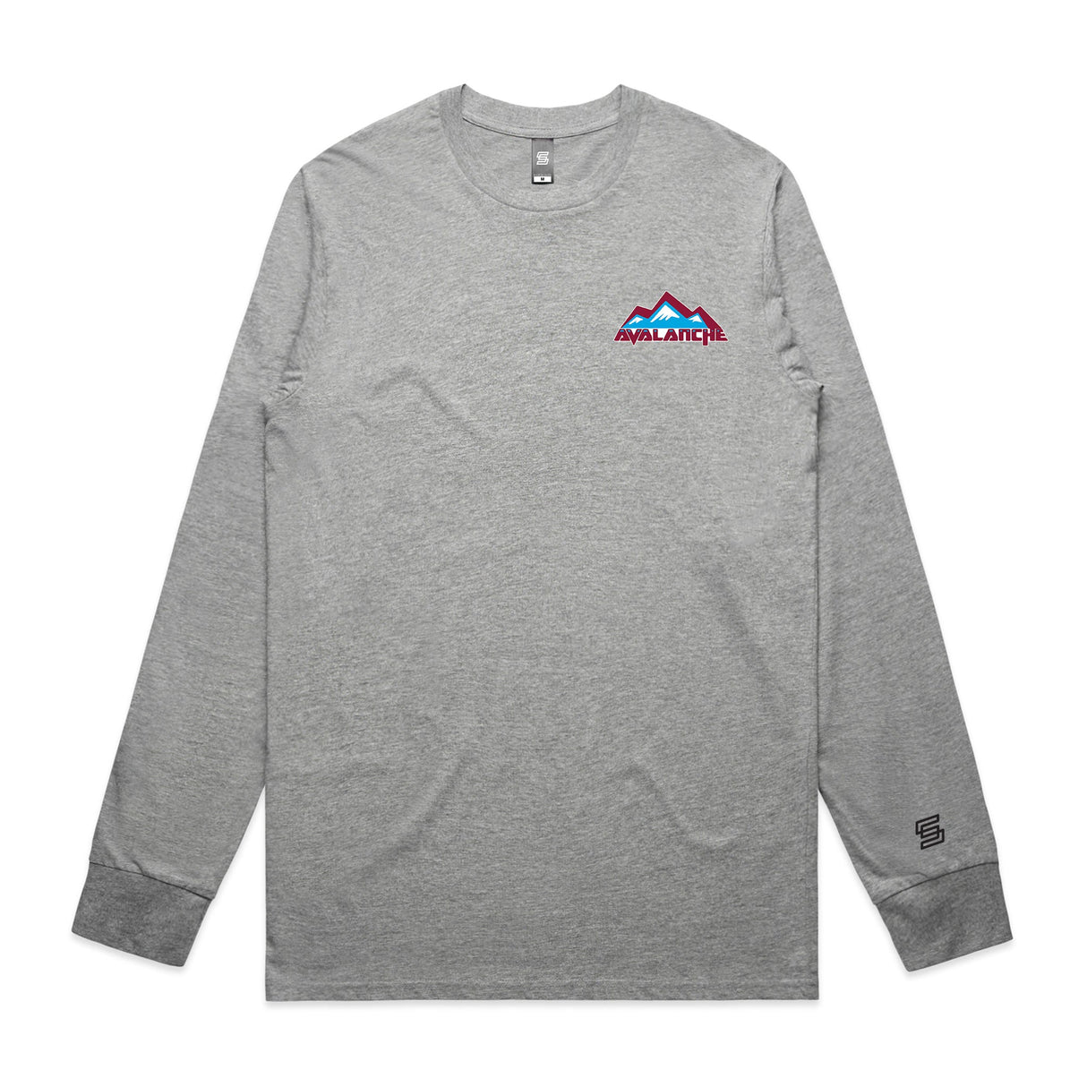 Avalanche  Gray Long Sleeve Tee