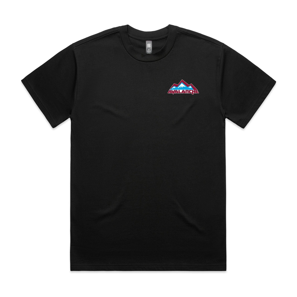 Avalanche  Black Short Sleeve Tee