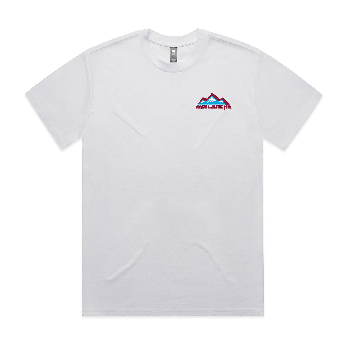 Avalanche  White Short Sleeve Tee