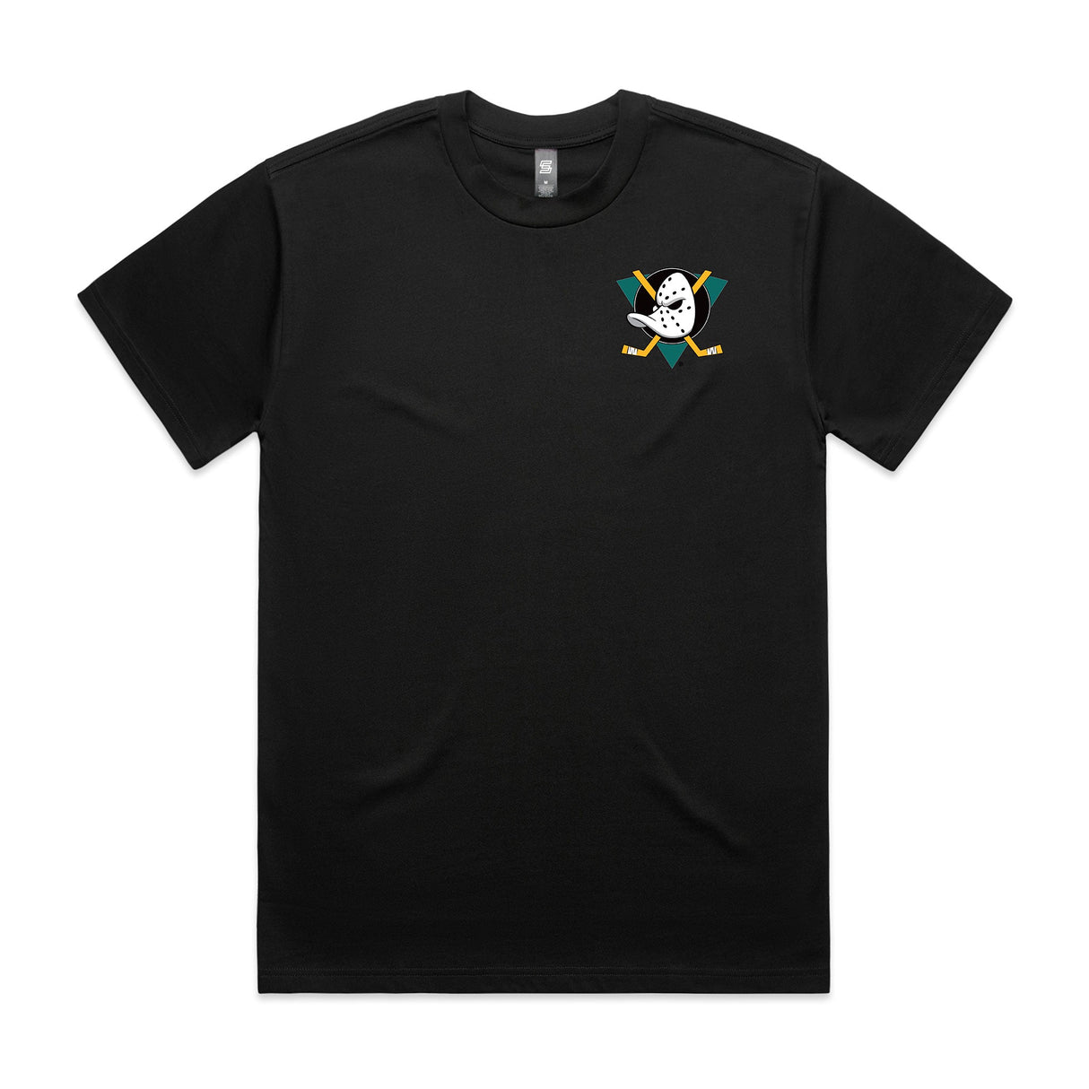 Average Ducks  Black Short Sleeve Tee