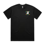 Average Ducks  Black Short Sleeve Tee