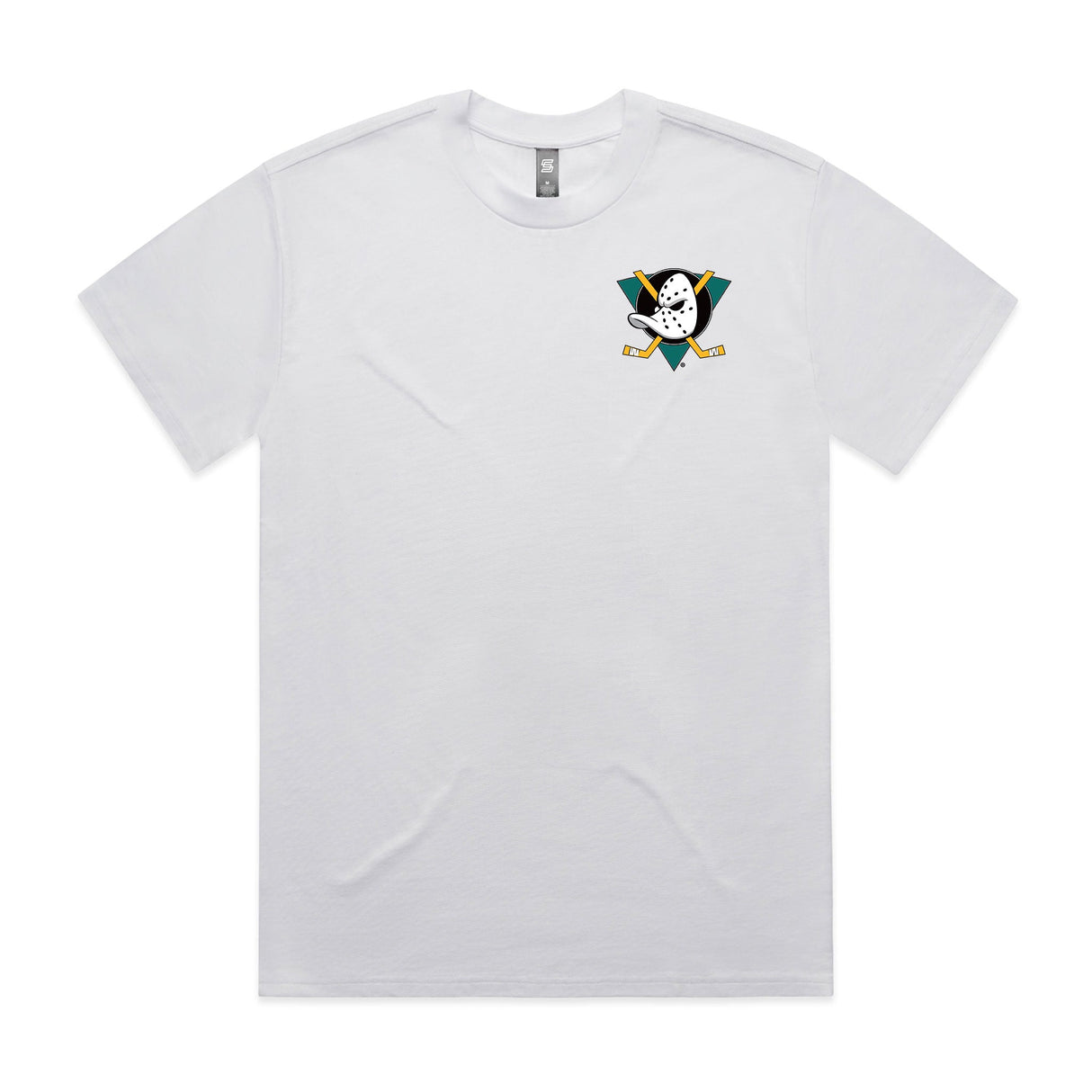 Average Ducks  White Short Sleeve Tee