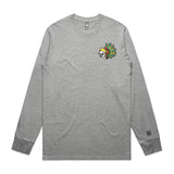 Aztecs  Gray Long Sleeve Tee