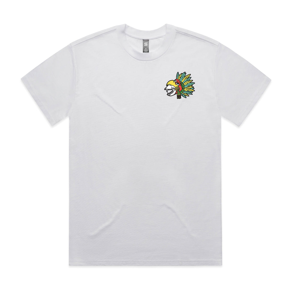 Aztecs  White Short Sleeve Tee