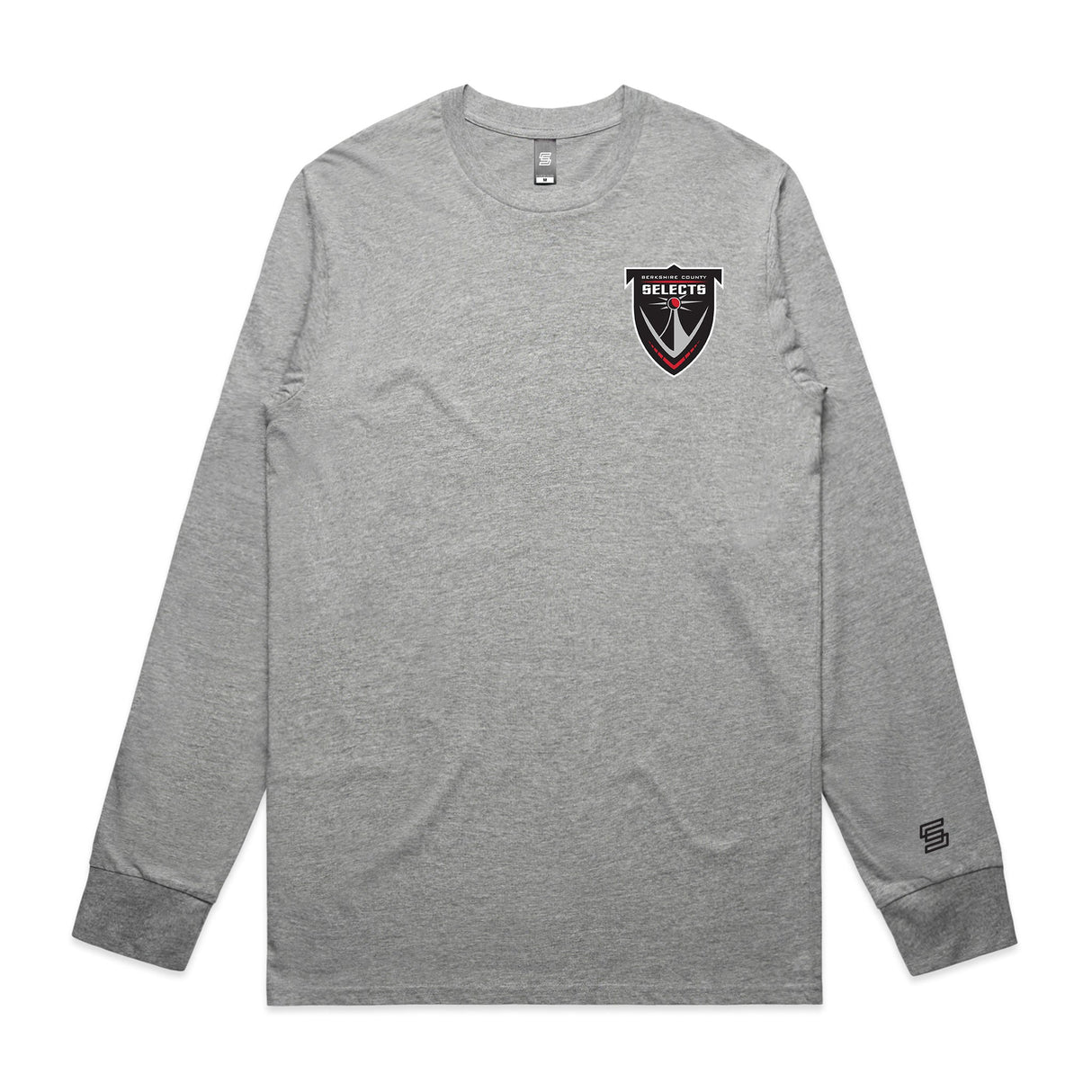 BC Selects  Gray Long Sleeve Tee