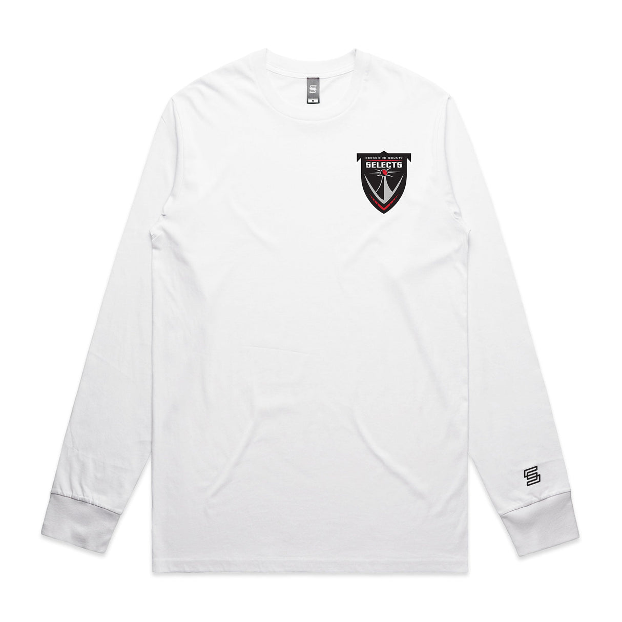 BC Selects  White Long Sleeve Tee