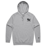 Poughkeepsie Black Rhinos  Gray Hoodie