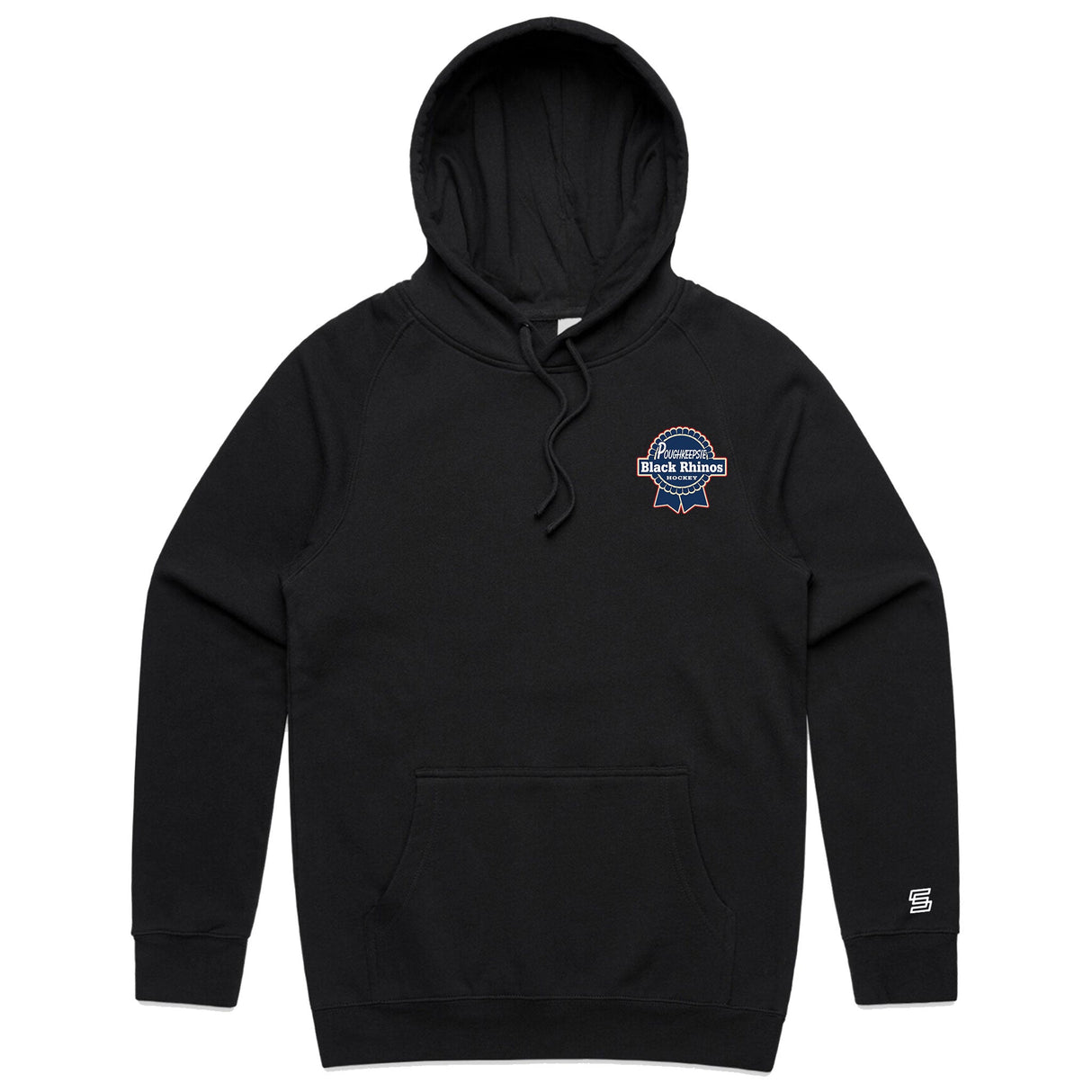 Poughkeepsie Black Rhinos  Black Hoodie